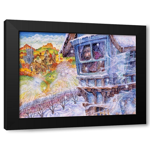 The Selfish Giant #6 Black Modern Wood Framed Art Print by Bell, Bill