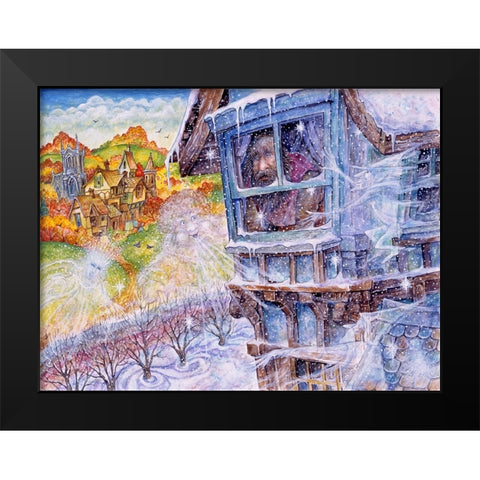 The Selfish Giant #6 Black Modern Wood Framed Art Print by Bell, Bill