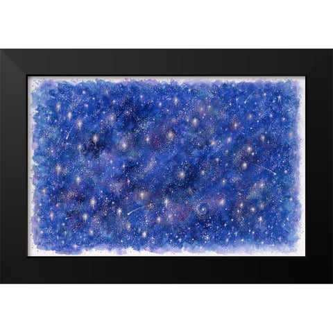 And Thats The Way It Happened Black Modern Wood Framed Art Print by Bell, Bill