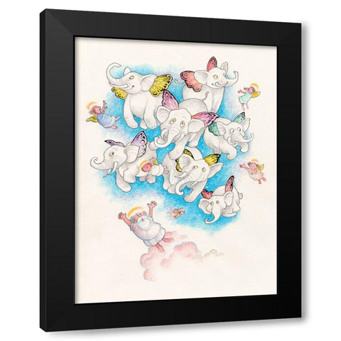 13A Black Modern Wood Framed Art Print with Double Matting by Bell, Bill