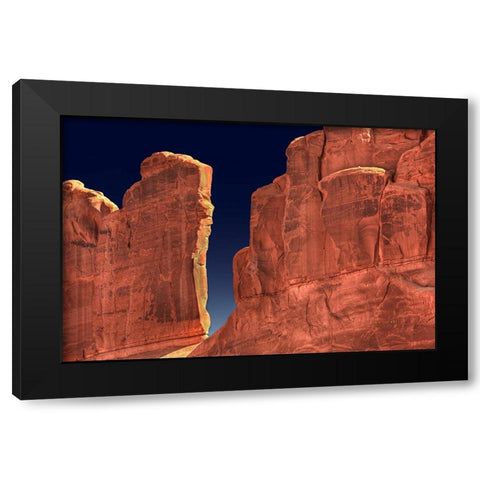 A Colorful Past Black Modern Wood Framed Art Print by Sherrell, Bill