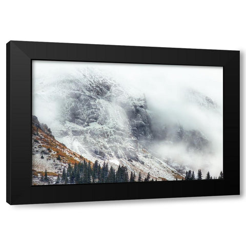 A Glimpse Of Heaven Black Modern Wood Framed Art Print by Sherrell, Bill