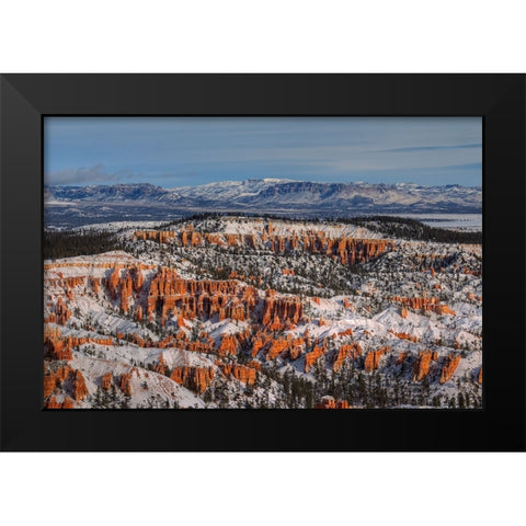After The Storm Black Modern Wood Framed Art Print by Sherrell, Bill