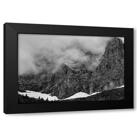 Another World Black Modern Wood Framed Art Print with Double Matting by Sherrell, Bill