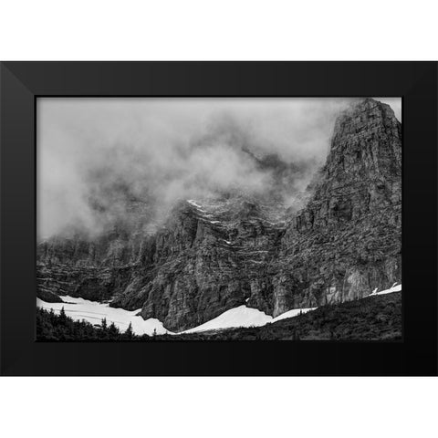 Another World Black Modern Wood Framed Art Print by Sherrell, Bill