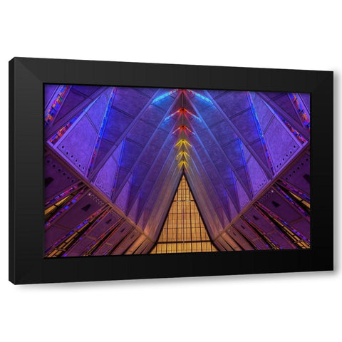 Inspirational Color Black Modern Wood Framed Art Print with Double Matting by Sherrell, Bill