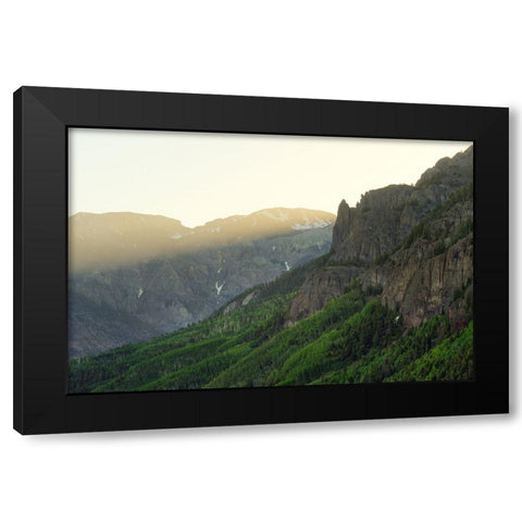 New Day Dawning Black Modern Wood Framed Art Print by Sherrell, Bill