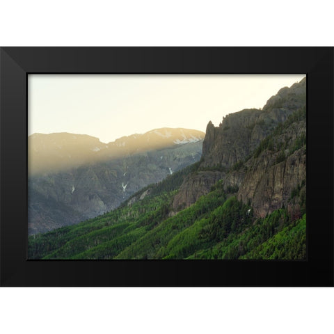 New Day Dawning Black Modern Wood Framed Art Print by Sherrell, Bill