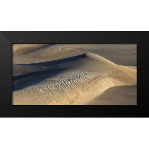 Shaped By The Wind Black Modern Wood Framed Art Print by Sherrell, Bill