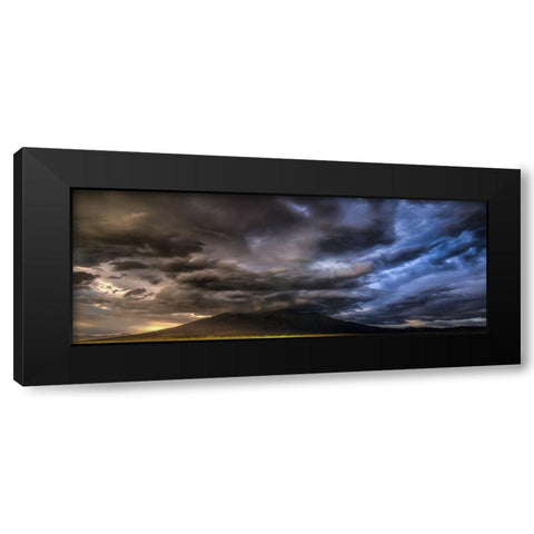 Sudden Storm Black Modern Wood Framed Art Print with Double Matting by Sherrell, Bill