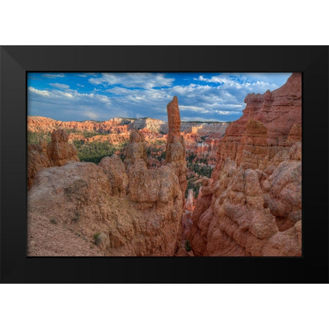 A Journey Through Bryce Canyon-Utah Black Modern Wood Framed Art Print by Sherrell, Bill