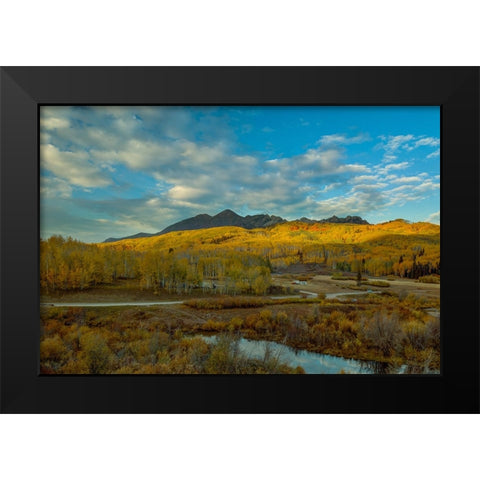 Autumn Showcase 3 Black Modern Wood Framed Art Print by Sherrell, Bill