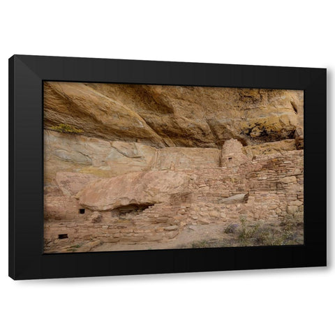 Life As A Cliff Dweller 1 Black Modern Wood Framed Art Print by Sherrell, Bill
