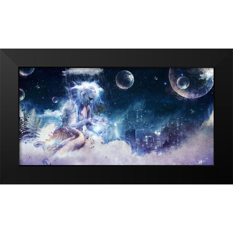 Last Goodbye Black Modern Wood Framed Art Print by Gray, Cameron
