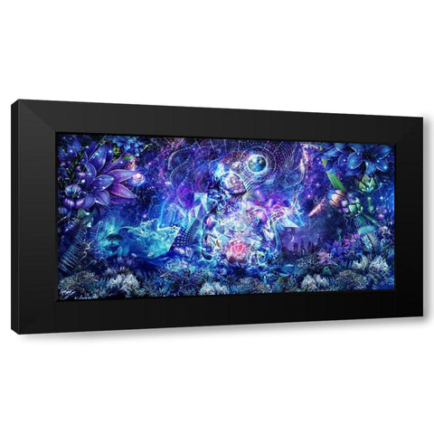 Transcension Black Modern Wood Framed Art Print by Gray, Cameron