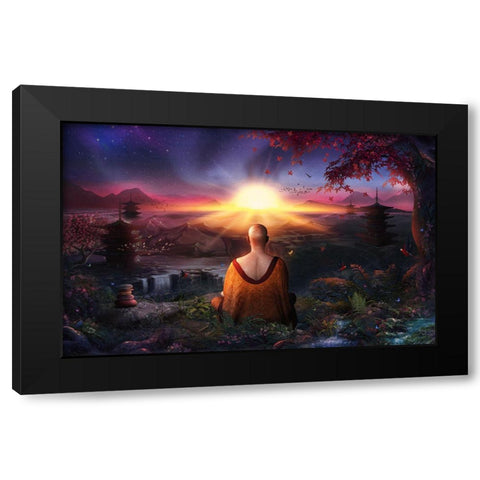A Magical Existence Black Modern Wood Framed Art Print with Double Matting by Gray, Cameron