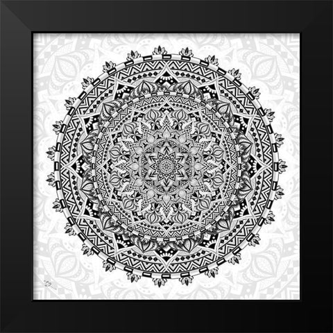 Balance Black Modern Wood Framed Art Print by Gray, Cameron