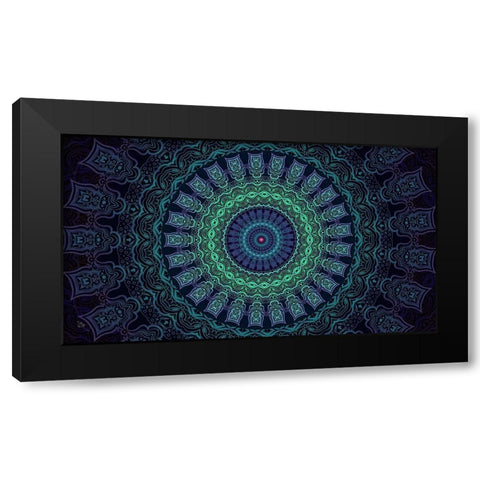 Set And Setting 5 Black Modern Wood Framed Art Print with Double Matting by Gray, Cameron