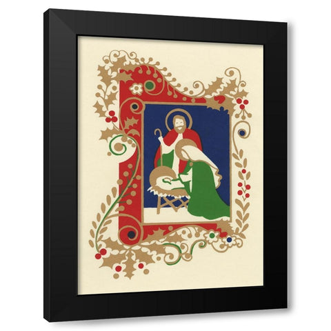 C-0090 Black Modern Wood Framed Art Print with Double Matting by Crockett Collection