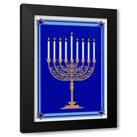 C-0150 Black Modern Wood Framed Art Print by Crockett Collection