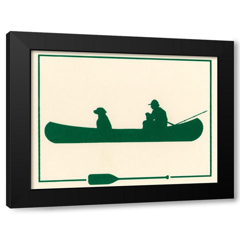 Ca139 Black Modern Wood Framed Art Print by Crockett Collection