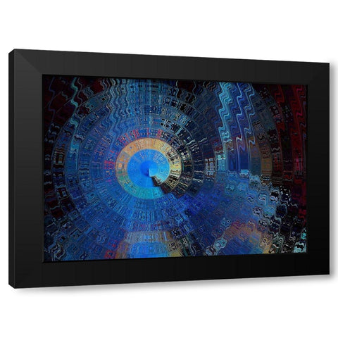 Final Gateway Black Modern Wood Framed Art Print with Double Matting by Manlove, David