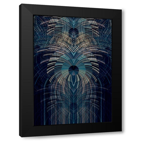 Deco Works Black Modern Wood Framed Art Print with Double Matting by Manlove, David