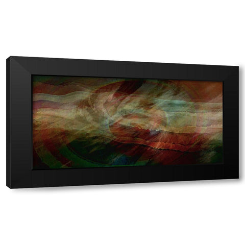 Aurora Nebula 1 Black Modern Wood Framed Art Print with Double Matting by Manlove, David