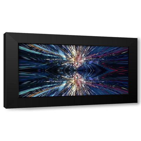 A Space Odyssey Black Modern Wood Framed Art Print by Manlove, David