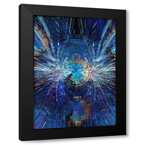 Bowmans Jupiter 2 Black Modern Wood Framed Art Print by Manlove, David
