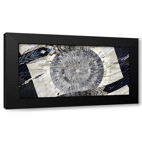Weird Science Black Modern Wood Framed Art Print by Manlove, David