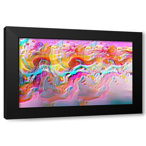 Just Add Flavor Black Modern Wood Framed Art Print by Manlove, David