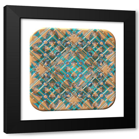 My NFT Black Modern Wood Framed Art Print by Manlove, David