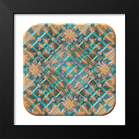 My NFT Black Modern Wood Framed Art Print by Manlove, David