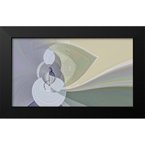 No Rule Of Thirds Black Modern Wood Framed Art Print by Manlove, David