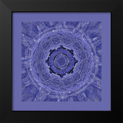 Very Peri Mideval Black Modern Wood Framed Art Print by Manlove, David