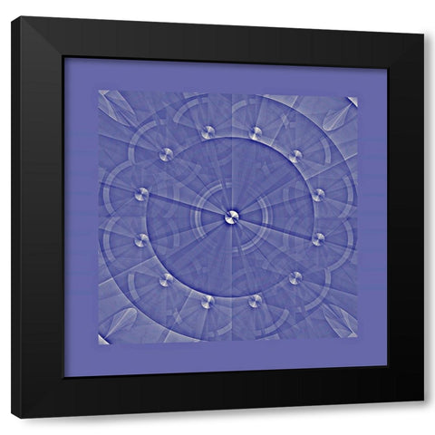 Very Periations Black Modern Wood Framed Art Print with Double Matting by Manlove, David