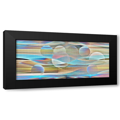 Soapland Black Modern Wood Framed Art Print by Manlove, David