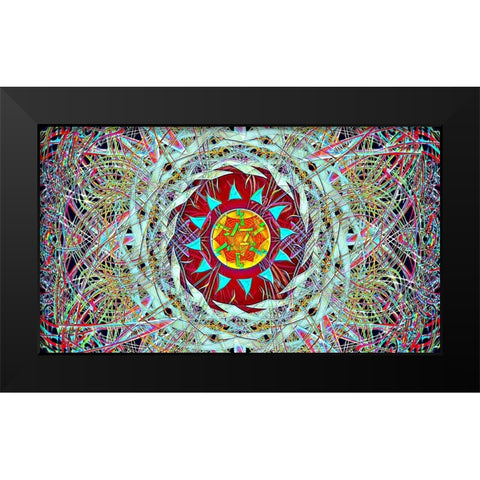Already Spaghetti Black Modern Wood Framed Art Print by Manlove, David