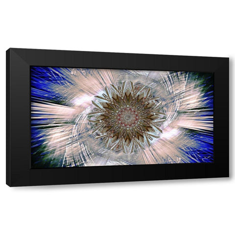 Ice Star cbs Black Modern Wood Framed Art Print with Double Matting by Manlove, David