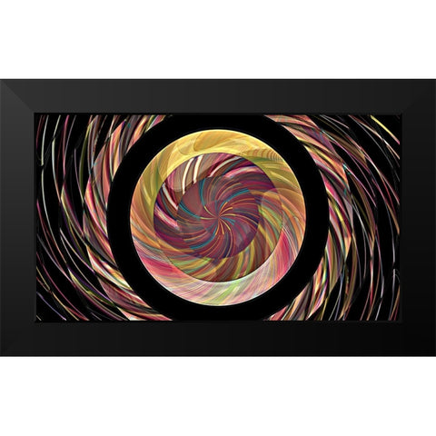 Pearl Electric 3 Black Modern Wood Framed Art Print by Manlove, David