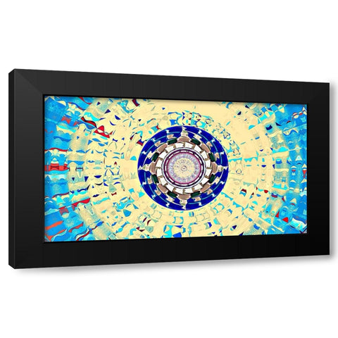 Sun Spots 5b Black Modern Wood Framed Art Print with Double Matting by Manlove, David