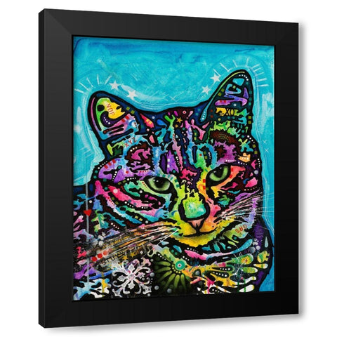 Kismet Black Modern Wood Framed Art Print with Double Matting by Dean Russo Collection