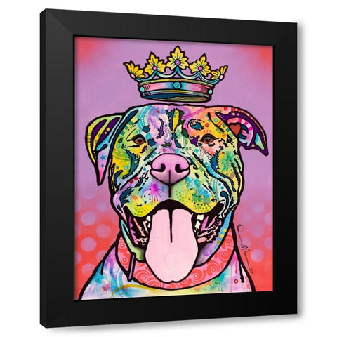 Imperial Black Modern Wood Framed Art Print with Double Matting by Dean Russo Collection