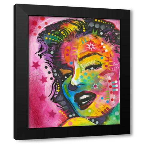 17 Black Modern Wood Framed Art Print with Double Matting by Dean Russo Collection