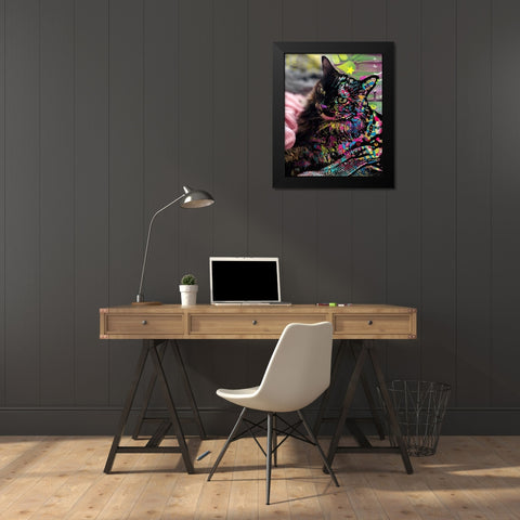 Deb Sebul 1 Black Modern Wood Framed Art Print by Dean Russo Collection