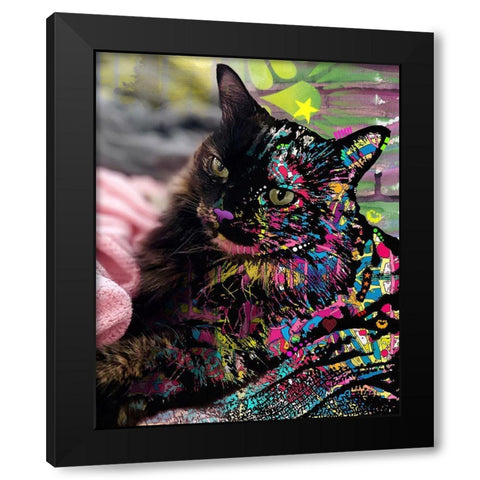 Deb Sebul 1 Black Modern Wood Framed Art Print by Dean Russo Collection