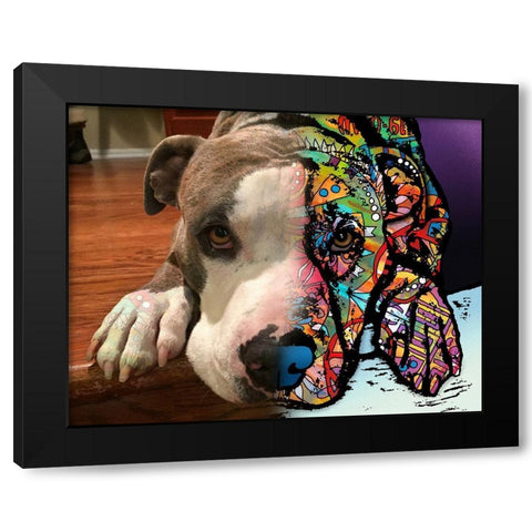 Kim Petty 1 Black Modern Wood Framed Art Print by Dean Russo Collection