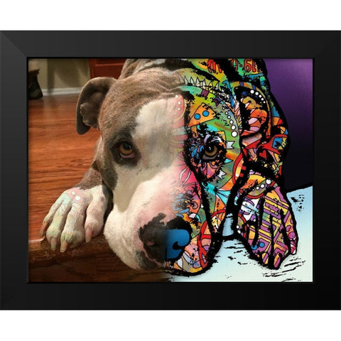 Kim Petty 1 Black Modern Wood Framed Art Print by Dean Russo Collection