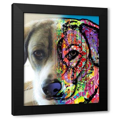 Lise Kirby_Hope Black Modern Wood Framed Art Print by Dean Russo Collection